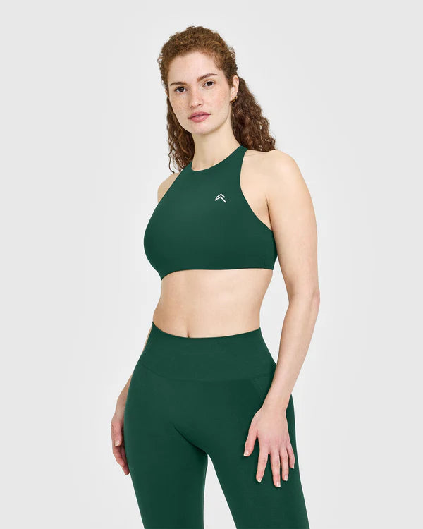High Neck Sports Bra
