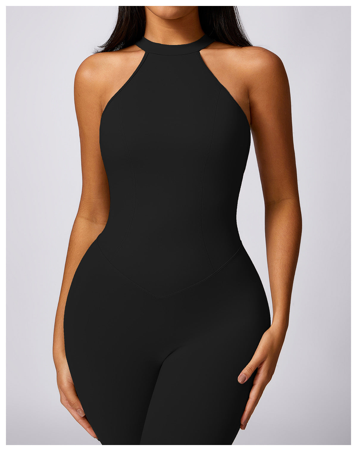 Sexy Backless Workout Jumpsuit