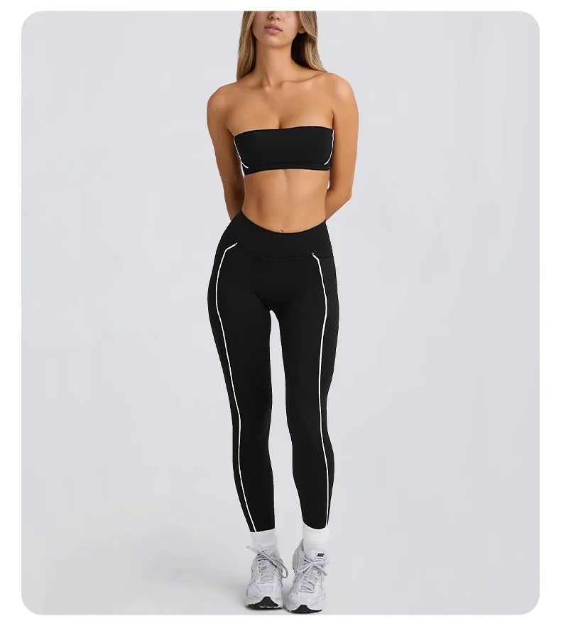 SculptFit Bandeau Sports Set