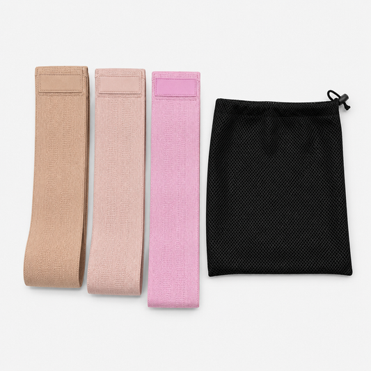 Heavy Fabric Resistance Bands Set