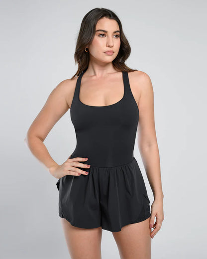 BlissMotion Airy Backless 2-in-1 Romper
