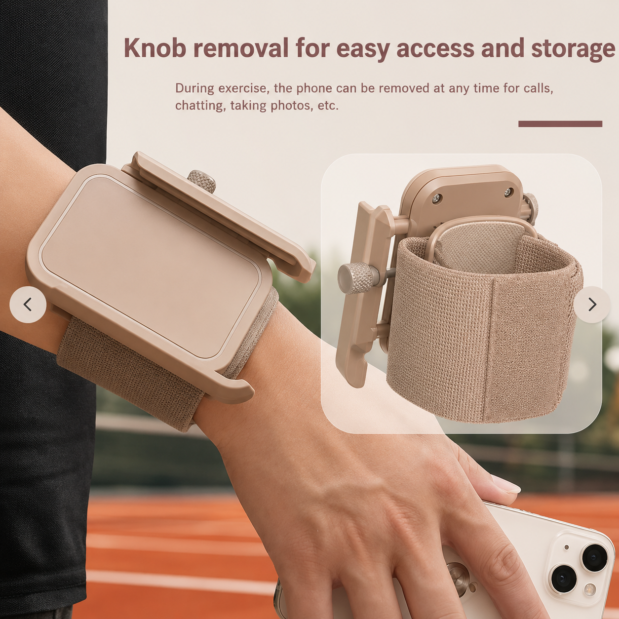 Adjustable 360° Wrist Phone Holder Armband