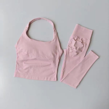 Cross Back 2-Piece Yoga Set