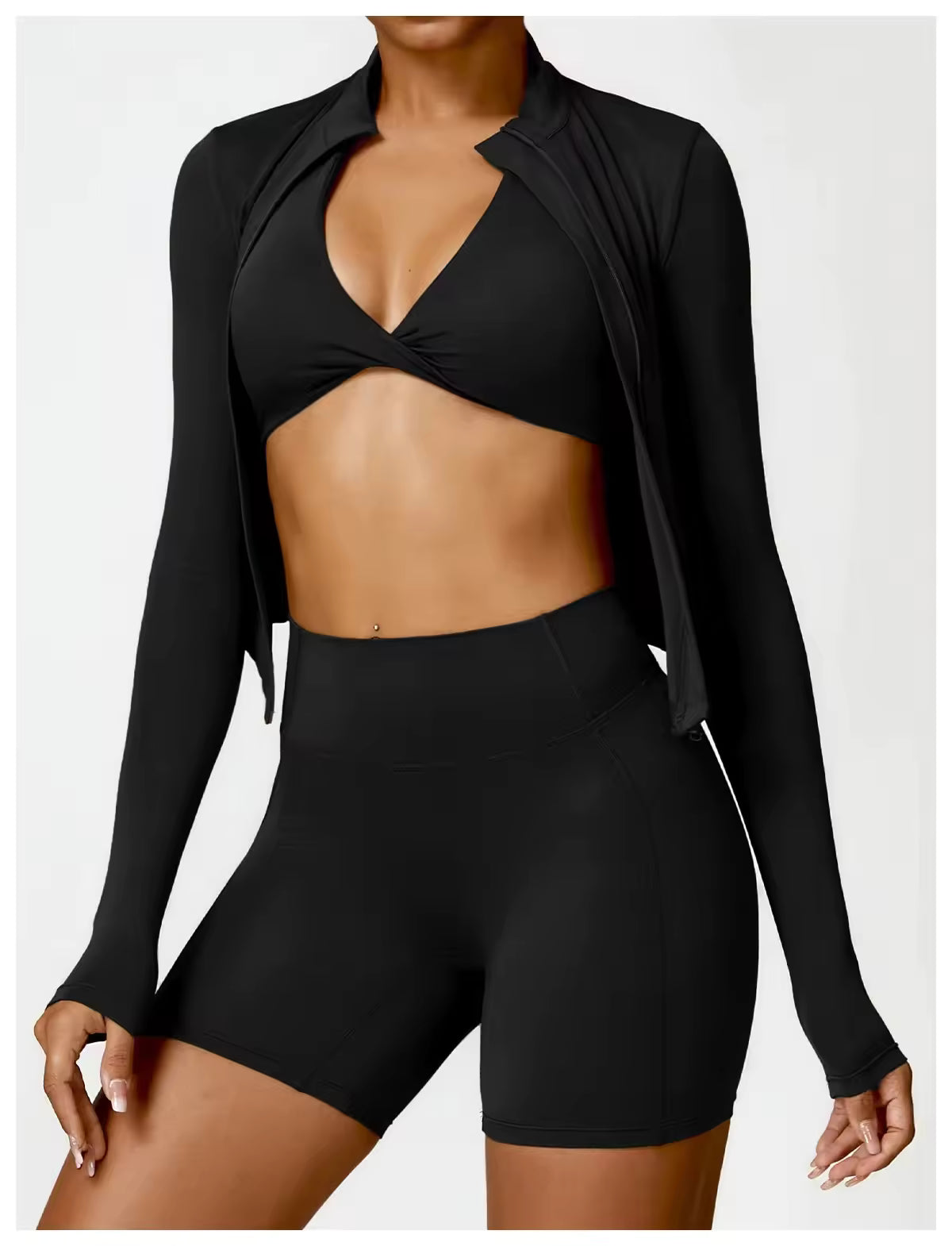 3-Piece Fitness Activewear Set