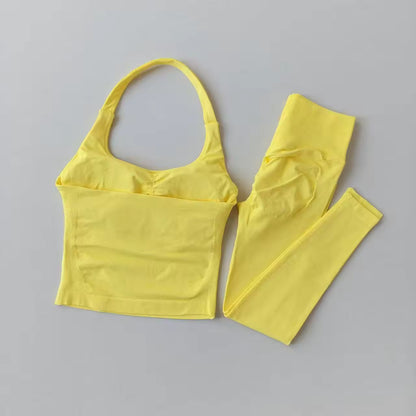Cross Back 2-Piece Yoga Set