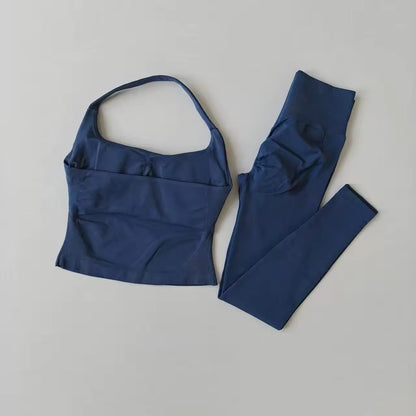 Cross Back 2-Piece Yoga Set
