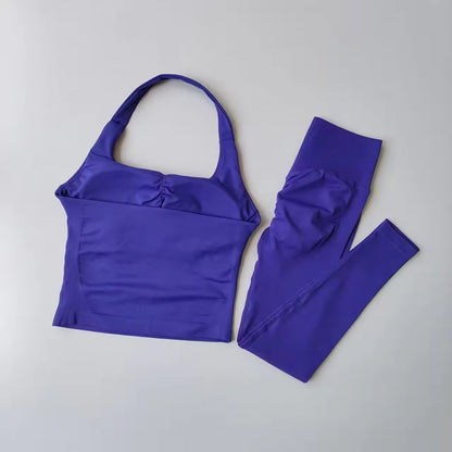 Cross Back 2-Piece Yoga Set