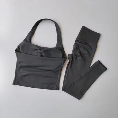 Cross Back 2-Piece Yoga Set
