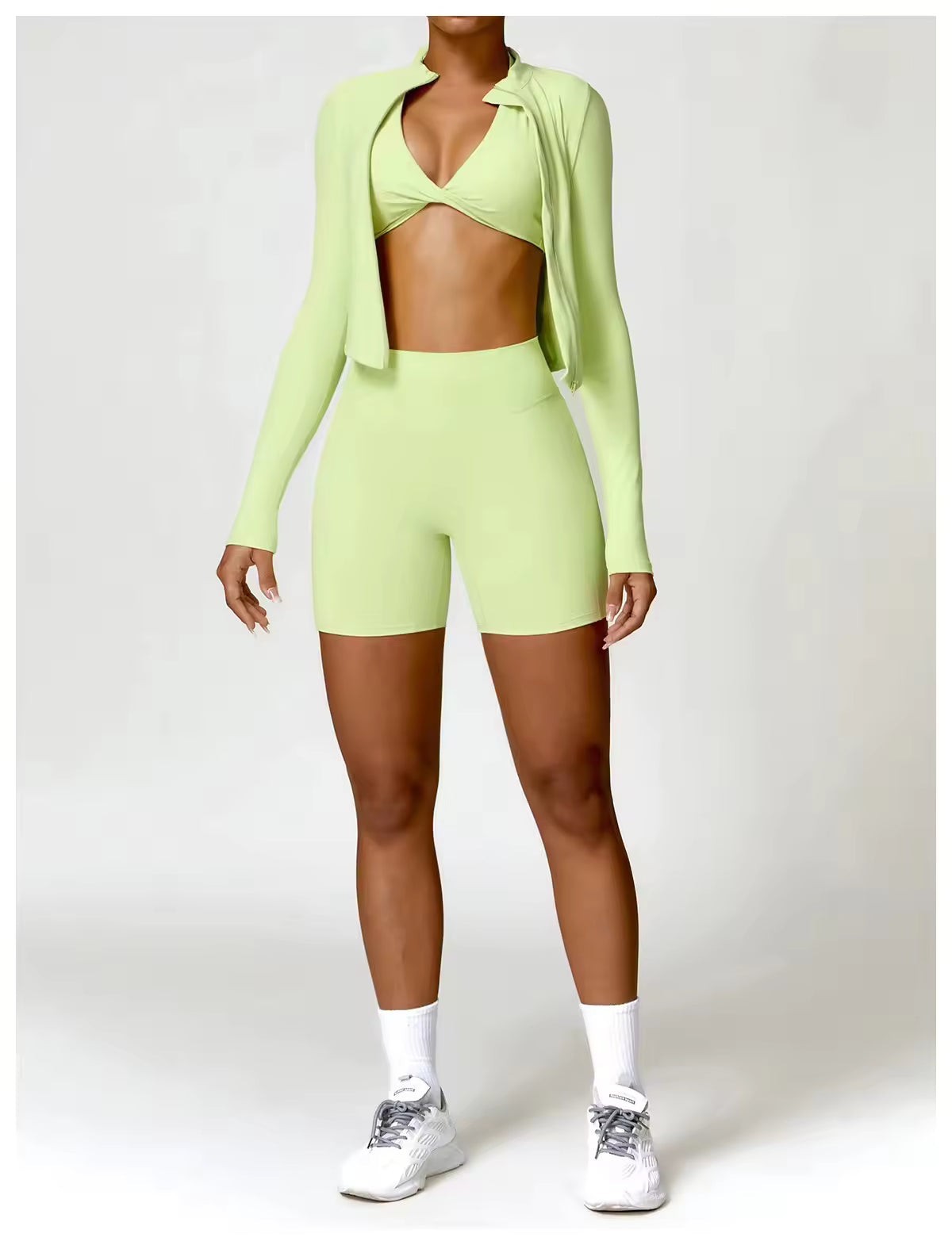 3-Piece Fitness Activewear Set
