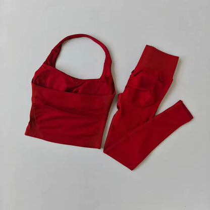 Cross Back 2-Piece Yoga Set