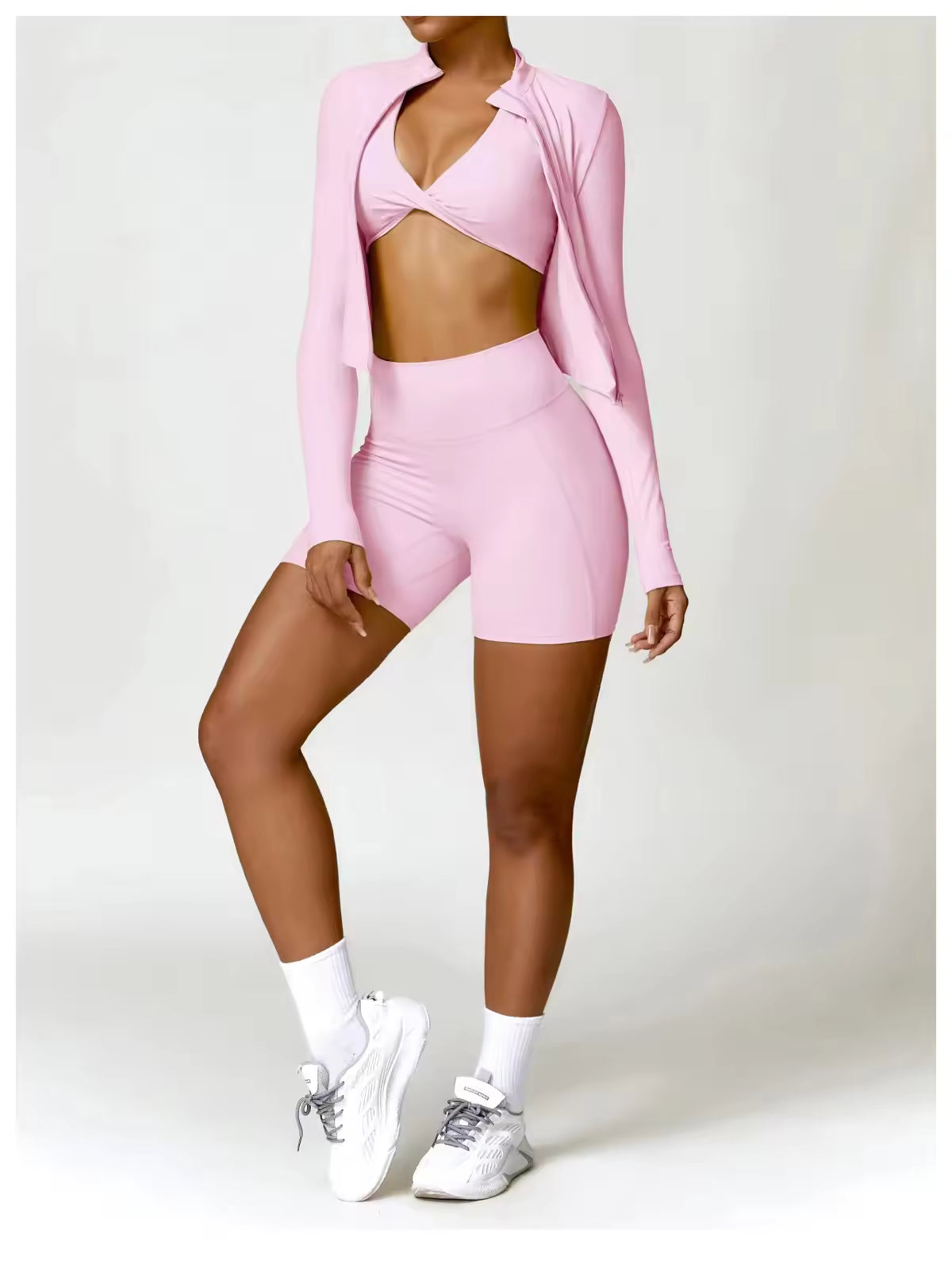 3-Piece Fitness Activewear Set