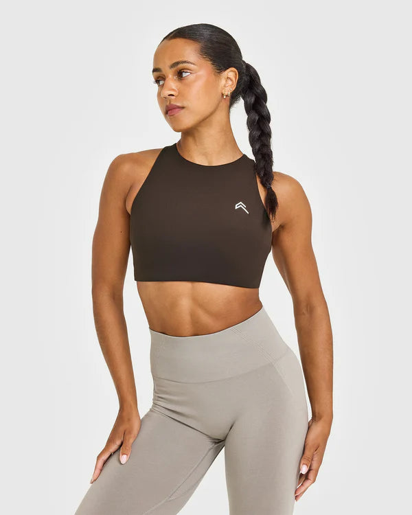 High Neck Sports Bra