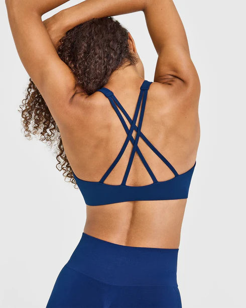 High Neck Sports Bra