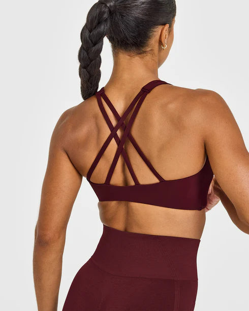 High Neck Sports Bra