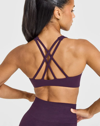 High Neck Sports Bra