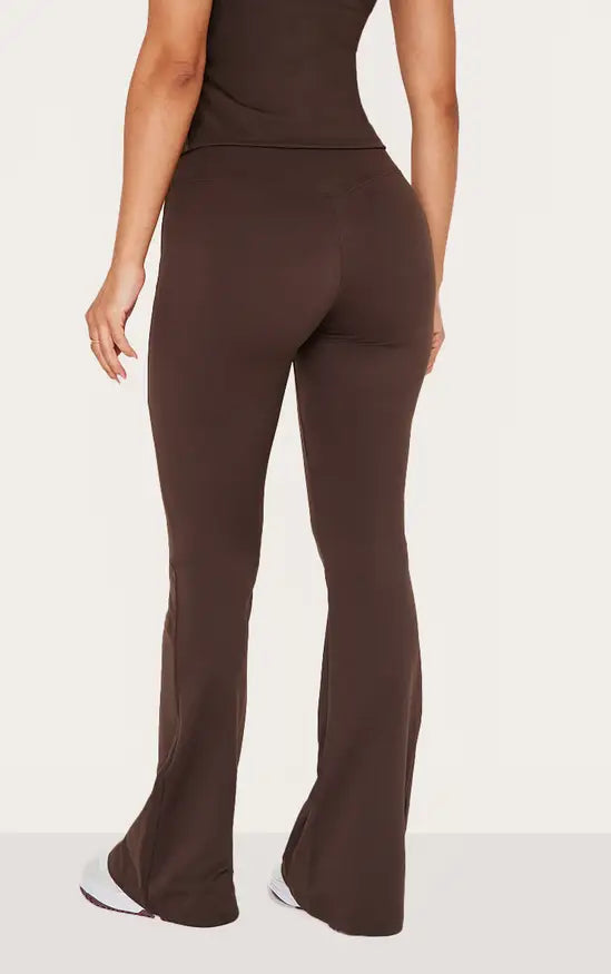 High Waist Flared Yoga Pants