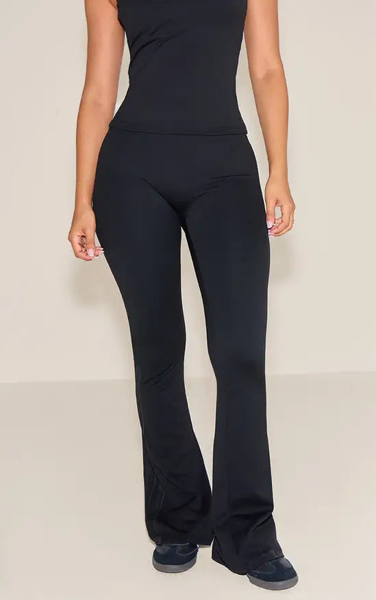 High Waist Flared Yoga Pants