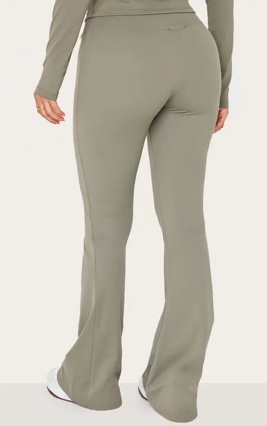 High Waist Flared Yoga Pants
